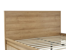 Load image into Gallery viewer, Harris King Bed Frame with Storage - Oak