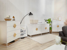 Load image into Gallery viewer, Alaska Sideboard Buffet Table - White