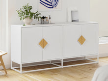 Load image into Gallery viewer, Alaska Sideboard Buffet Table - White