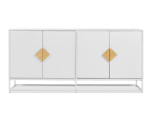 Load image into Gallery viewer, Alaska Sideboard Buffet Table - White