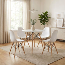 Load image into Gallery viewer, Cena Dining Table Round 80 x 76 cm - White