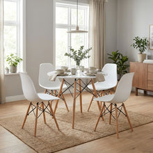 Load image into Gallery viewer, Cena Dining Table Round 80 x 76 cm - White