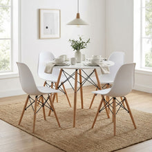 Load image into Gallery viewer, Cena Dining Table Round 80 x 76 cm - White