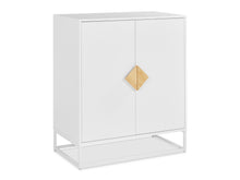 Load image into Gallery viewer, Alaska Wooden 2 Door Cabinet - White