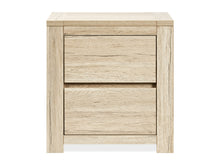 Load image into Gallery viewer, Borneo Wooden Bedside Table - Oak