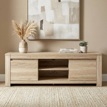 Load image into Gallery viewer, Borneo 1.4m Entertainment Unit - Oak
