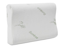Load image into Gallery viewer, Memory Foam Pillow with Bamboo Cover - Set of 2 - XL