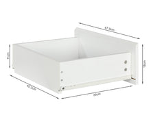 Load image into Gallery viewer, Hudson Wooden Bedside Table - White