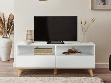 Load image into Gallery viewer, Hudson 1.3M Entertainment Unit - White