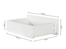Load image into Gallery viewer, Hudson 1.3M Entertainment Unit - White
