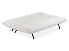 Load image into Gallery viewer, 22995W - Bolivia 3 Seater Sofa Bed - White - Betalife