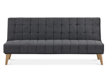 Load image into Gallery viewer, 22998 - Homer 3 Seater Sofa Bed - Dark Grey - Betalife