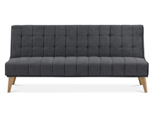 Load image into Gallery viewer, Homer 3 Seater Sofa Bed - Dark Grey