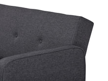 Load image into Gallery viewer, Jarrod 3 Seater Sofa Bed - Dark Grey