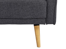 Load image into Gallery viewer, Jarrod 3 Seater Sofa Bed - Dark Grey