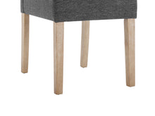 Load image into Gallery viewer, Zoey Upholstered Dining Chair - Set of 2 - Dark Grey