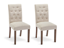 Load image into Gallery viewer, Lucia Upholstered Dining Chair - Set of 2 - Beige