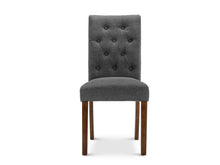 Load image into Gallery viewer, Lucia Upholstered Dining Chair - Set of 2 - Dark Grey