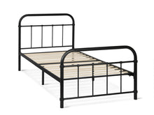 Load image into Gallery viewer, Taylor Single Metal Bed Frame - Black