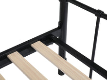 Load image into Gallery viewer, Taylor Single Metal Bed Frame - Black