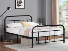 Load image into Gallery viewer, Taylor King Single Metal Bed Frame - Black
