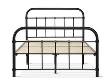 Load image into Gallery viewer, Taylor King Single Metal Bed Frame - Black
