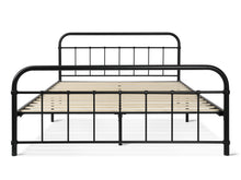 Load image into Gallery viewer, Taylor Queen Metal Bed Frame - Black