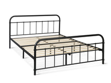 Load image into Gallery viewer, Taylor Queen Metal Bed Frame - Black