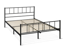 Load image into Gallery viewer, 23015 - Keira Double Metal Bed Frame - Black - Betalife