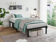 Load image into Gallery viewer, Graham Single Metal Bed Frame - Black