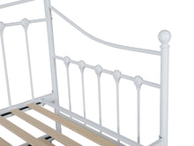 Load image into Gallery viewer, Hartz Single Metal Trundle Bed Frame - White