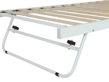 Load image into Gallery viewer, Hartz Single Metal Trundle Bed Frame - White