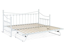 Load image into Gallery viewer, Hartz Single Metal Trundle Bed Frame - White