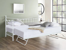 Load image into Gallery viewer, Hartz Single Metal Trundle Bed Frame - White