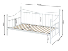Load image into Gallery viewer, Hartz Single Metal Trundle Bed Frame - White
