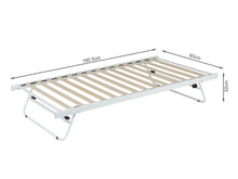 Load image into Gallery viewer, Hartz Single Metal Trundle Bed Frame - White