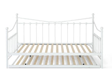 Load image into Gallery viewer, Hartz Single Metal Trundle Bed Frame - White