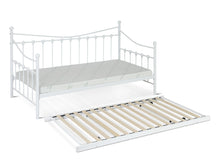 Load image into Gallery viewer, Hartz Single Metal Trundle Bed Frame - White