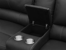 Load image into Gallery viewer, Kingston Electric Recliner Corner Sofa - Black