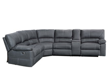 Load image into Gallery viewer, Kingston Electric Recliner Corner Sofa - Grey