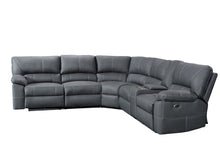 Load image into Gallery viewer, Kingston Electric Recliner Corner Sofa - Grey