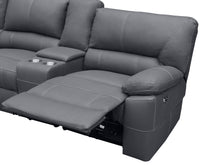 Load image into Gallery viewer, Kingston Electric Recliner Corner Sofa - Grey