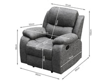Load image into Gallery viewer, Wilson Manual Recliner Chair - Grey