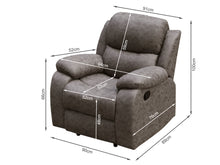 Load image into Gallery viewer, Wilson Manual Recliner Chair - Brown