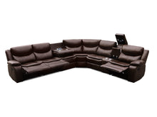 Load image into Gallery viewer, Mandan Manual Recliner Corner Sofa - Brown