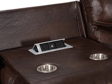 Load image into Gallery viewer, Mandan Manual Recliner Corner Sofa - Brown