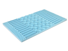 Load image into Gallery viewer, Zonelux 5 Zone Gel Memory Foam Mattress Topper - Double
