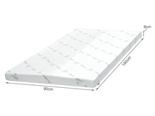 Load image into Gallery viewer, Dream Flip Dual Sided Memory Foam Mattress Topper - Single