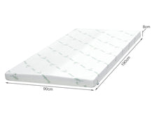 Load image into Gallery viewer, Dream Flip Dual Sided Memory Foam Mattress Topper - Single At Betalife