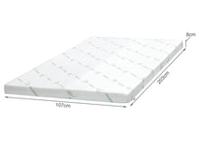 Load image into Gallery viewer, Dream Flip Dual Sided Memory Foam Mattress Topper - King Single